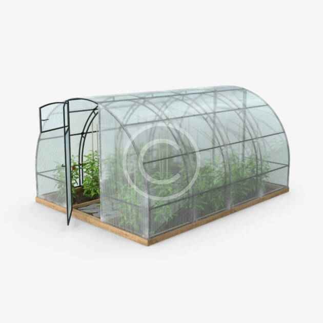 Polycarbonate greenhouse